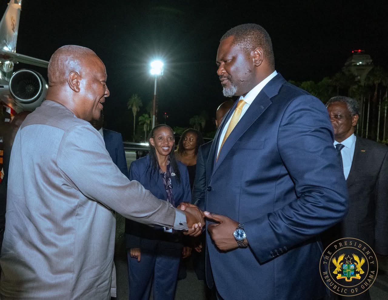 President Mahama in Nairobi for Africa Forward Summit
