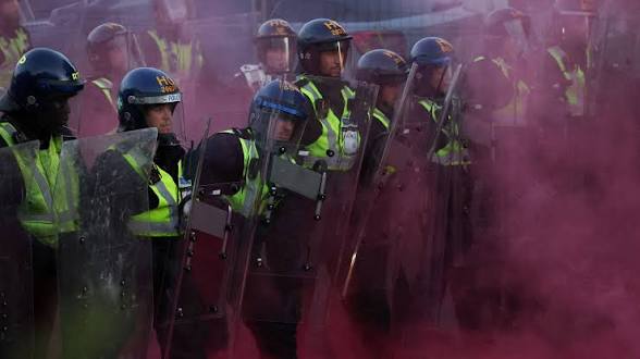 Two arrests as 11 officers hurt in Nowak protests                                                                       