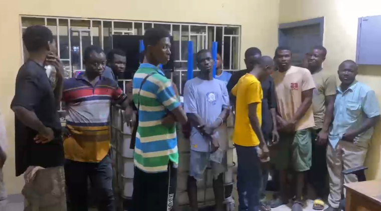 National Security team arrests trotro drivers at Circle over illegal fare hikes