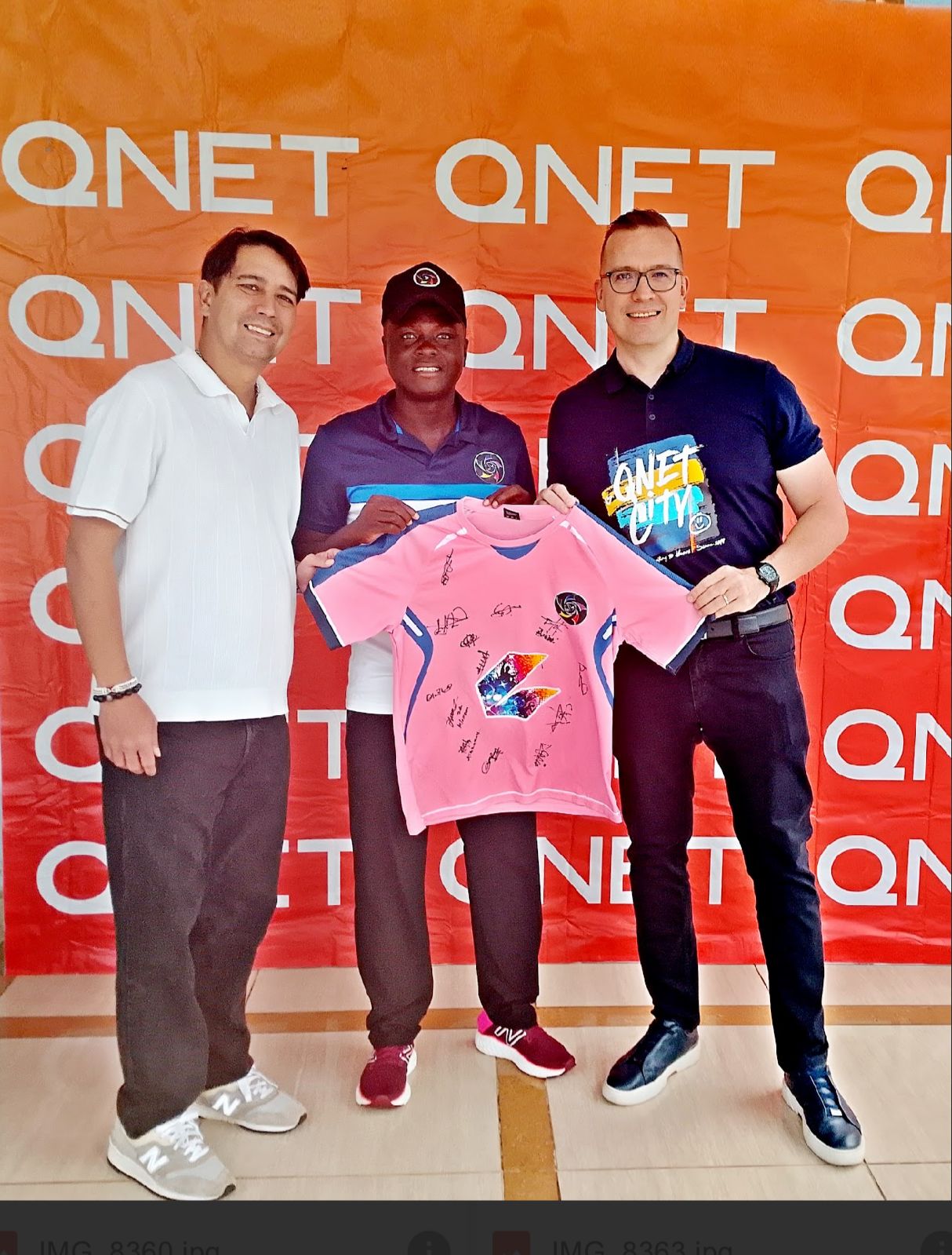 QNET donates football equipment to Samuel Inkoom Academy to support grassroots football