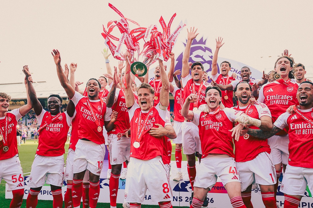 Arsenal End 22-Year Wait with Premier League Title Triumph at Selhurst Park
