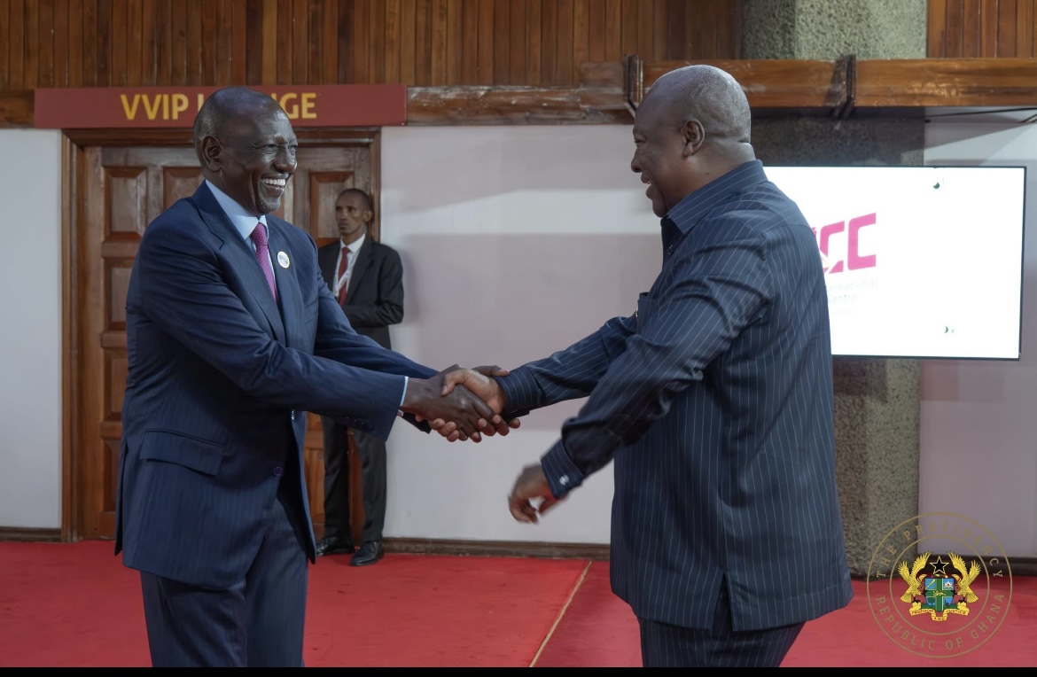 Mahama Returns from Africa Forward Summit in Nairobi