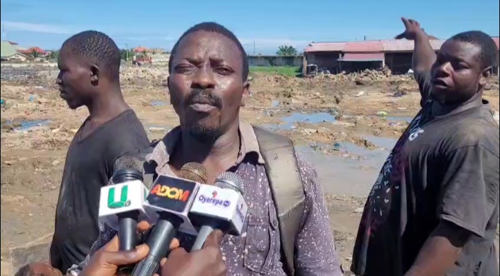 Traders protest as Kasoa NADMO begins demolition exercise for 24-Hour market project