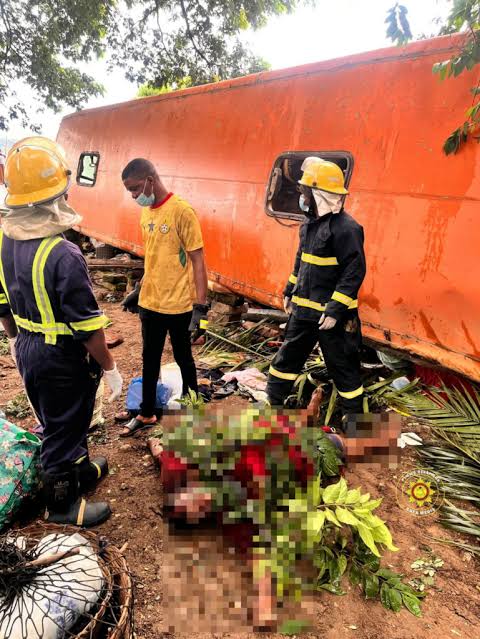 Multiple Crashes in Volta Region Claim Six Lives as GNFS Rescues 34 Victims