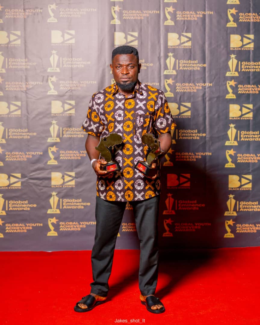 Samuel Ankomah Yankah wins Tech Personality and Entrepreneur of the Year awards
