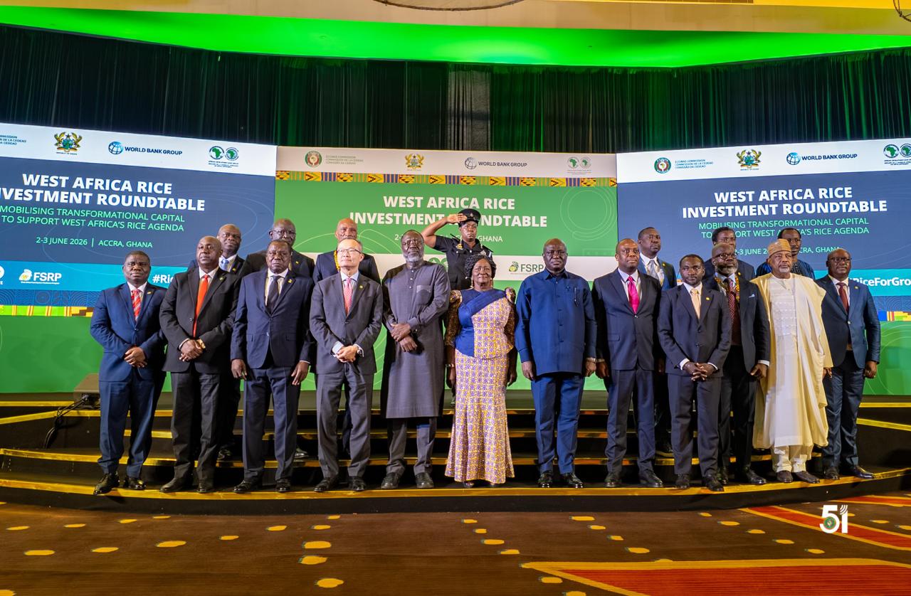ECOWAS AND ITS PARTNERS HOLD REGIONAL ROUND TABLE TO MOBILISE RESOURCES TO ACHIEVE RICE SELF-SUFFICIENCY IN WEST AFRICA BY 2035