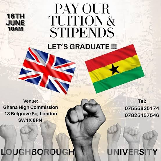 Ghanaian Students in UK Protest Over Unpaid Government Scholarships