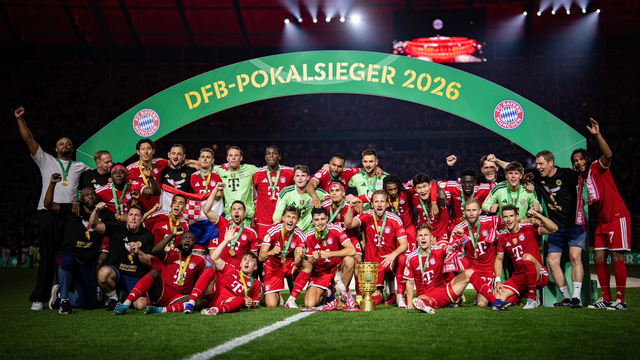Kane Hat-Trick Powers Bayern to DFB-Pokal Glory in 3-0 Win Over Stuttgart