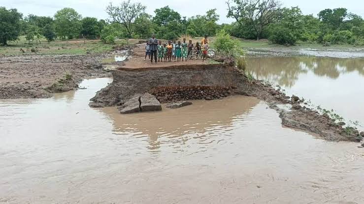 Heavy Rains Cut Off Meteu Communities After Bridge Collapse