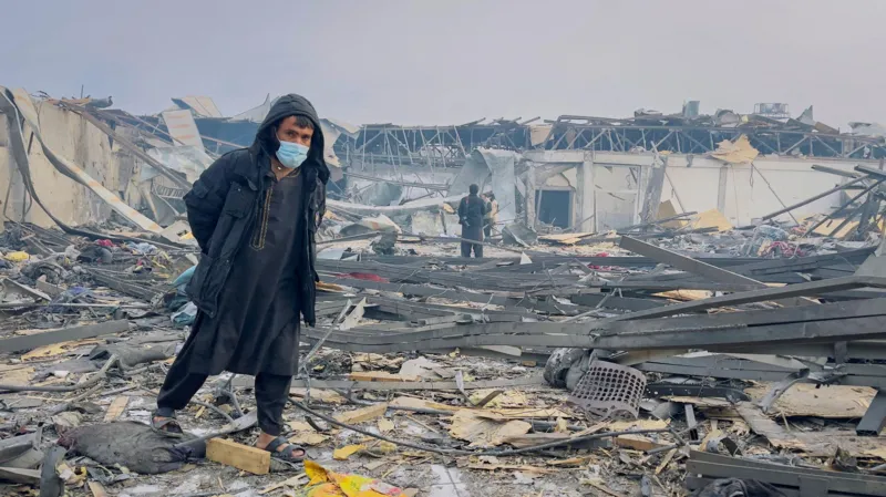 Dozens killed in air strike on Kabul rehab centre blamed on Pakistan