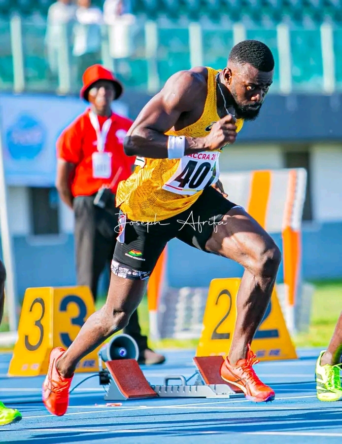 Ghana Falls Short in Men's 100m Sprint 
