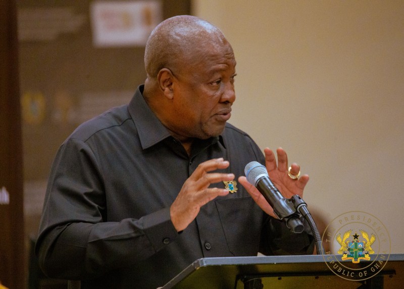 Mahama calls the transatlantic slave trade a crime against humanity and demands justice. 
