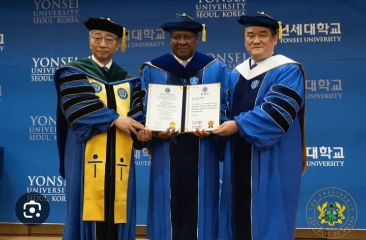 John Dramani Mahama Awarded Honorary PhD by Yonsei University in Seoul