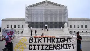 Trump says he will attend birthright citizenship arguments at Supreme Court