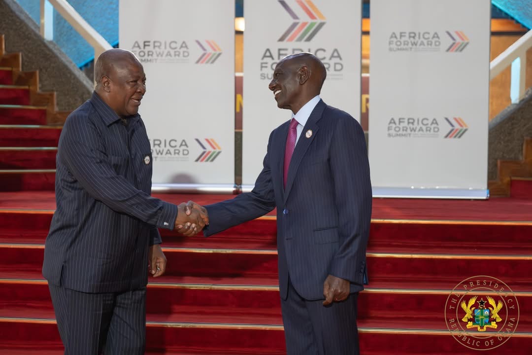 President Mahama Returns from Nairobi After High-Level Africa Forward Summit Engagements
