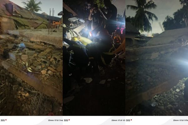 Adenta Building Collapse Leaves One Dead, Four Rescued