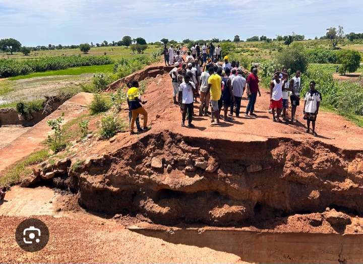 Residents Stranded as Kongo Bridge Collapses in Tempane