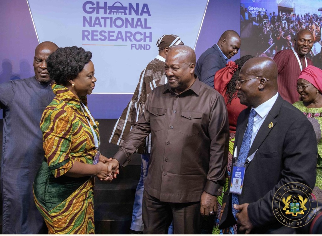 Mahama Launches GH¢100 Million Research Fund to Drive Innovation and National Development
