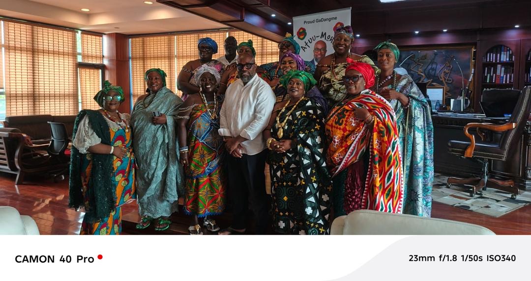 GaDangme Queen Mothers Honour McDan with Cultural Tribute and Endorsement