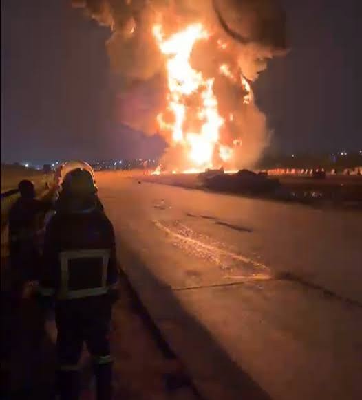Tipper Truck Driver Burnt to Death in Fiery Accra–Tema Motorway Crash