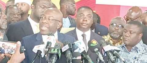 Minority boycotts BoG briefing after Parliament bars media coverage