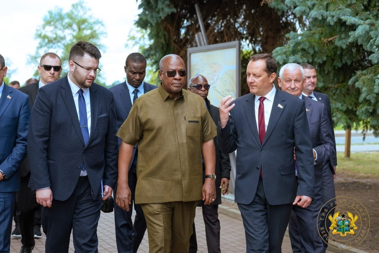 Mahama Honours WWII Heroes in Belarus, Seeks Stronger Economic Ties
