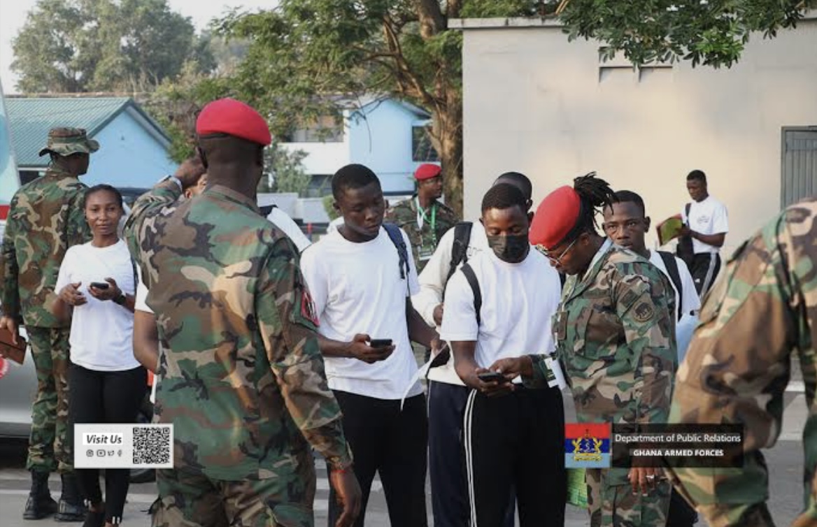 Ghana Armed Forces Selects 2,000 Recruits in First 2026 Batch