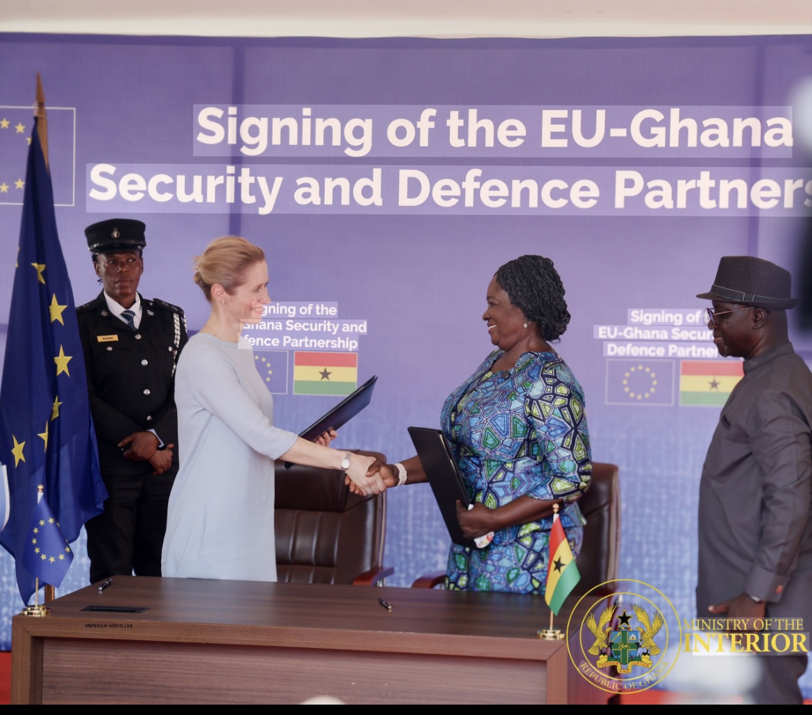 Ghana Signs Historic EU Security Deal to Boost Peace and Defense